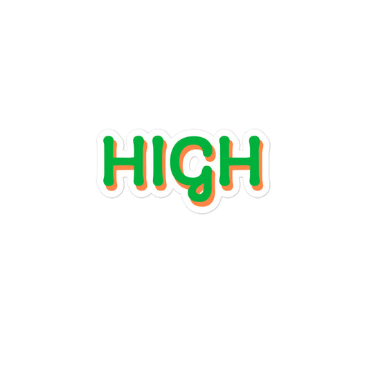 HIGH Sticker