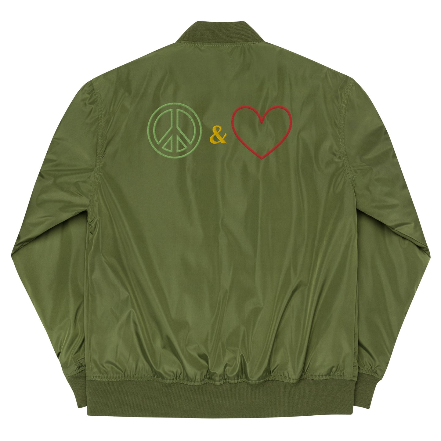 Peace and Love Bomber Jacket
