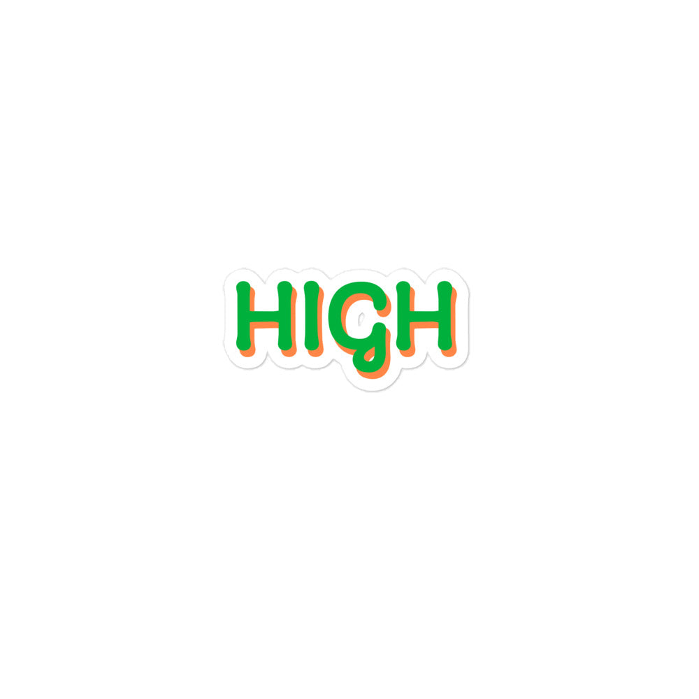HIGH Sticker – justcproject
