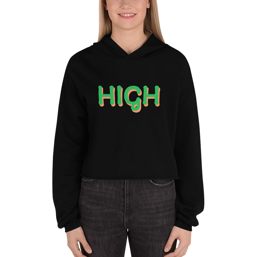 HIGH Crop Hoodie